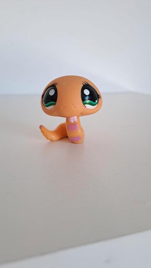 Littlest pet shop orange snake, Verzamelen, Poppetjes en Figuurtjes, Zo goed als nieuw, Ophalen of Verzenden