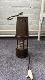 Oude mijnwerkerslamp, Antiek en Kunst, Antiek | Lampen, Ophalen of Verzenden