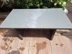 Tuintafel, Tuin en Terras, Tuintafels, Ophalen, Zo goed als nieuw, Rechthoekig, Wicker