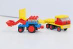 LEGO 682  LEGOLAND Construction Low loader and tractor, Ophalen of Verzenden, Gebruikt, Complete set, Lego