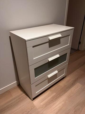 Witte IKEA Malm ladekast - afbeelding 3