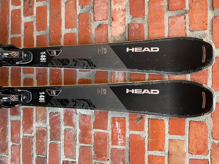 TOP! HEAD Epic Joy - 148 cm ski’s incl. bindingen, Sport en Fitness, Skiën en Langlaufen, Zo goed als nieuw, Ski's, Skiën, Head