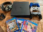 Sony SPORT/PS4 1TB Black, Spelcomputers en Games, Ophalen of Verzenden, 1 TB, Original, Met 3 controllers of meer