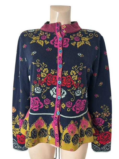 Ivko vest blauw XL, Kleding | Dames, Truien en Vesten, Zo goed als nieuw, Maat 46/48 (XL) of groter, Blauw, Ophalen of Verzenden