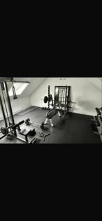 Complete Fitness Set - Halters, Bank, Rack & Meer!, Sport en Fitness, Gebruikt, Krachtstation, Rug, Ophalen of Verzenden