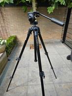 Zeer mooi Manfrotto statief 144B met kop #128LP, Ophalen of Verzenden, Zo goed als nieuw, 175 cm of meer, Driepoot