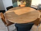 Woood eettafel Rhonda xl (150cm) eiken naturel, Huis en Inrichting, Ophalen, Zo goed als nieuw, Vijf personen of meer, 100 tot 150 cm