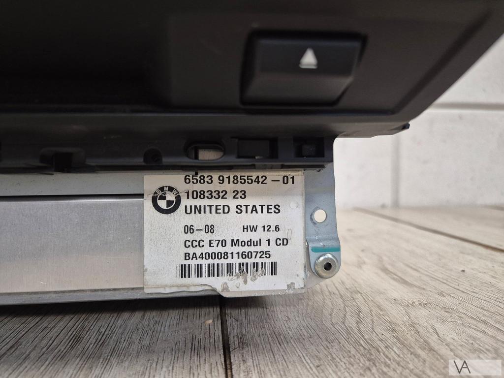 BMW X5 E70 2005 - 2012 radio navigatie CCC module 9185542, Gebruikt, -, -, Ophalen of Verzenden