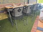 4 Seasons Outdoor Tramonti barset showmodel 6x barstoel sale, Tuin en Terras, Tuinmeubel-accessoires, Ophalen of Verzenden, Zo goed als nieuw