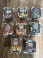 Pokemon blik gevuld met 350 kaarten en extra’s!, Ophalen of Verzenden, Zo goed als nieuw