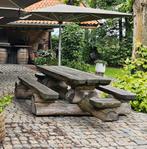 Picknicktafel groot, Ophalen, Gebruikt, Rechthoekig