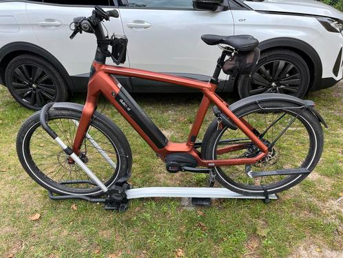 Menabo Dak Fietsendrager ook voor E-bike en Fat-bike, Auto diversen, Fietsendragers, Gebruikt, Dakdrager, Elektrische fiets, Ophalen