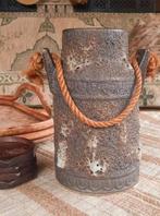 Vintage Jopeko Brutalist Vaas Fat Lava Bruisglazuur, Ophalen of Verzenden