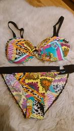 Nieuwe bikini Sapph 70D M strapless multicolor fleurige, Nieuw, Oranje, Ophalen of Verzenden, Sapph