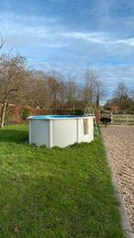 Zwembad incl. trap, Ophalen, Gebruikt, Opzetzwembad, Minder dan 80 cm