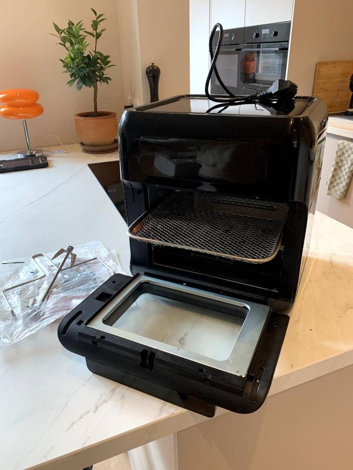 Airfryer - oven - Hetelucht friteuse - 12 liter, Witgoed en Apparatuur, Airfryers, Zo goed als nieuw, Airfryer, 1500 gram of meer