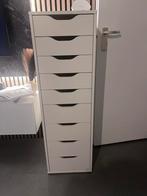 Ikea Alex ladekast met 9 lades ladeblok, Minder dan 50 cm, 5 laden of meer, Ophalen of Verzenden, Zo goed als nieuw