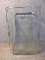 Glazen vaas mondgeblazen glas, Ophalen of Verzenden, Gebruikt, Glas
