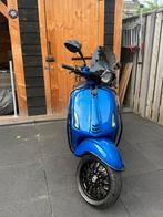 Vespa sprint candy blauw, Ophalen, Overige modellen, Maximaal 45 km/u, Zo goed als nieuw