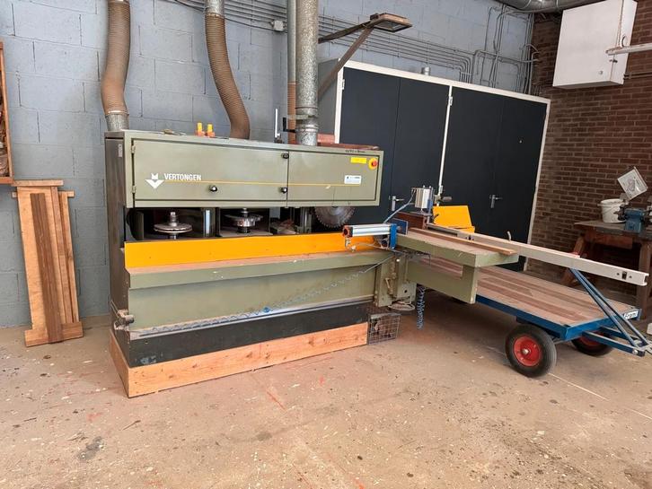 VERTONGEN Pennenbank compleet met toebehoren, Doe-het-zelf en Verbouw, Gereedschap | Freesmachines, Zo goed als nieuw, Elektrisch