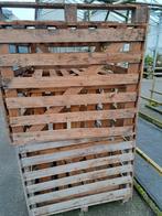 AAnbieding 3 boxpallets voor opslag hout, grote materialen, Tuin en Terras, Haardhout, Minder dan 3 m³, Ophalen, Overige houtsoorten