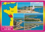 Ak32 ansichtkaart la tranche sur mer (vendee 85) frankrijk, Frankrijk, Gelopen, Ophalen of Verzenden
