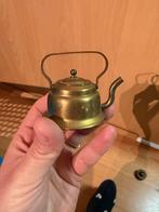 Miniatuur Theepotje van Brons/Koper, Ophalen of Verzenden, Brons