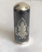 Sterling niello zilveren lipstickhouder, Ophalen of Verzenden, Zilver, Overige typen