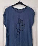 Leuk ZGAN Shirt met Opdruk van Expresso, Maat 38/40 (M), Blauw, Ophalen of Verzenden, Zo goed als nieuw