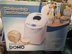 DOMO B3980 Broodbakmachine, Met timer, Gebruikt, 800 tot 1200 gram deeg, Ophalen of Verzenden