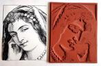 NIEUW GROTE unmounted stempel Vintage Roman Lady, Hobby en Vrije tijd, Kaarten | Zelf maken, Nieuw, Overige typen, Ophalen of Verzenden