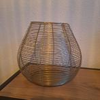 Goudkleurige draad mand/windlicht., Ophalen of Verzenden, Zo goed als nieuw
