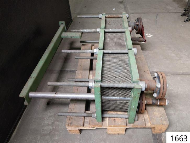 1663. Platenwarmtewisselaar / warmtewisselaar / oliekoeler /, Doe-het-zelf en Verbouw, Gereedschap | Machine-onderdelen en Toebehoren