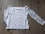 Wit kanten off shoulder truitje mt.M, Maat 38/40 (M), Wit, Ophalen of Verzenden, Zo goed als nieuw