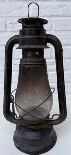 Oude Stormlantaarn / Olielamp, Antiek en Kunst, Ophalen