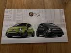Abarth 595 autofolder 2018 brochure, Ophalen of Verzenden, Zo goed als nieuw, Overige merken