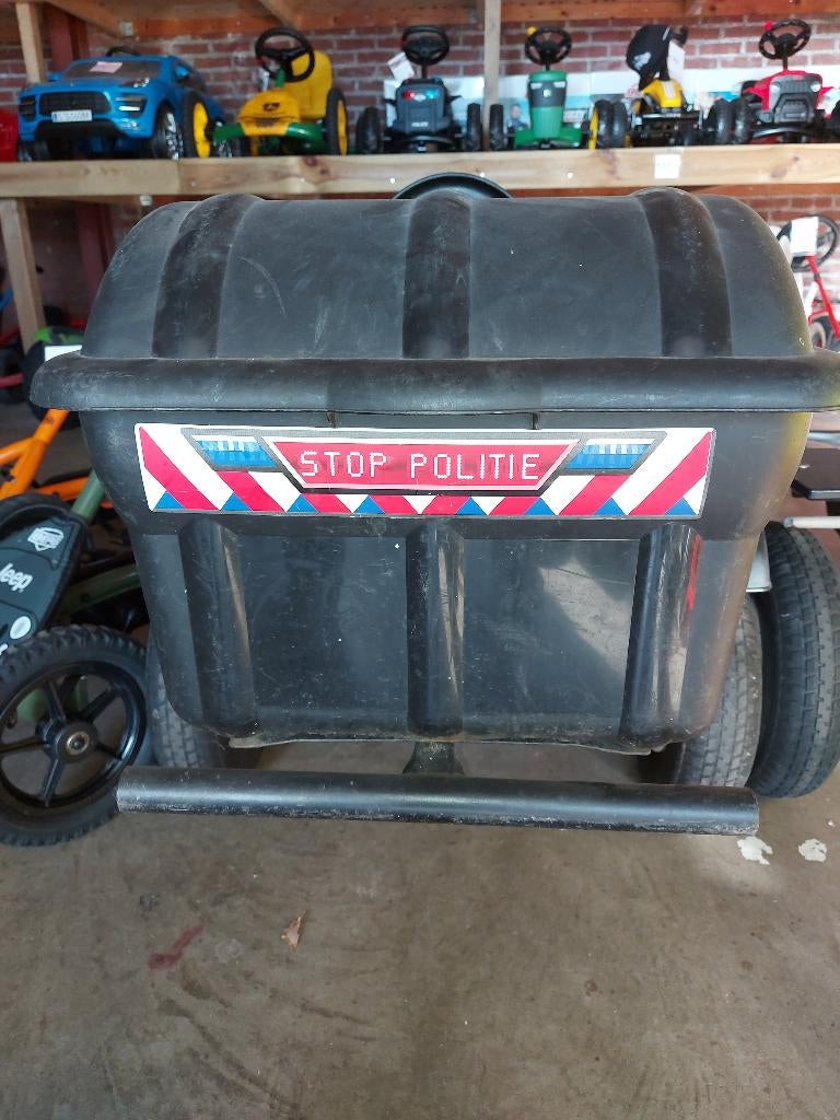 berg bagage bak voor  grote skelter, politie, Kinderen en Baby's, Speelgoed | Buiten | Skelters, Ophalen of Verzenden, Gebruikt