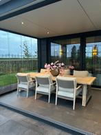 4 Seasons Outdoor Julia Low Dining set Tuinset Eetset, Verzenden, 6 zitplaatsen, Teakhout, Nieuw