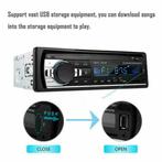 AUTORADIO BLUETOOTH USB SD AUX 4 x60W 1DIN GRATIS VERZENDING, Nordring 70 Garau, Info@f-cp.nl, Nieuw, Ophalen of Verzenden