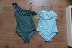Legergroen badpak maat 170, Ophalen, Meisje, H&M, Sport- of Zwemkleding