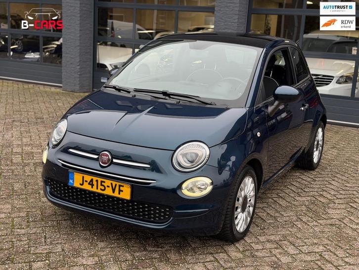Fiat 500 1.2 Lounge Xenon|Navi|Carplay|Navi|Cruicecontrol, Auto's, Fiat, Bedrijf, Te koop, ABS, Airbags, Airconditioning, Bluetooth