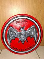 Bacardi rum reclamebord in gietijzer, Ophalen of Verzenden, Nieuw, Reclamebord