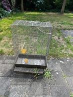Grote vogelkooi, Dieren en Toebehoren, Vogels | Hokken en Kooien, Ophalen, Gebruikt, Metaal, Vogelkooi