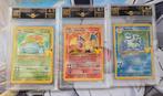 Pokemon Celebrations Base Set Trio AP 8.5, Ophalen of Verzenden, Zo goed als nieuw, Meerdere kaarten, Foil