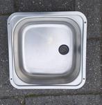 RVS spoelbak dikwandig voor camper / caravan, Caravans en Kamperen, Ophalen, Gebruikt