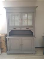 Grijs grenen buffetkast, Huis en Inrichting, Kasten | Buffetkasten, Ophalen, Gebruikt, 100 tot 150 cm, 200 cm of meer