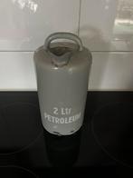 Petroleum kan 2 liter, Antiek en Kunst, Antiek | Emaille, Ophalen of Verzenden