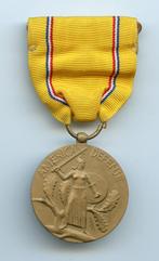 WO2 US American Defense Service Medal, Ophalen of Verzenden, Landmacht, Amerika, Lintje, Medaille of Wings