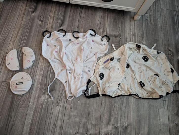 Maxi-Cosi Dooky doeken + gordelbeschermers – complete set, Kinderen en Baby's, Autostoeltjes, Zo goed als nieuw, Maxi-Cosi, Overige methoden