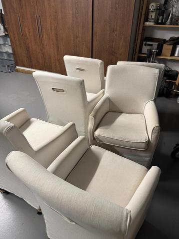 Eetkamerstoelen 6 stuks beschikbaar voor biedingen